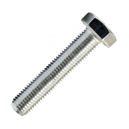 Болт шестигранный DIN 933 20х2,5х100 оц. 933-20100