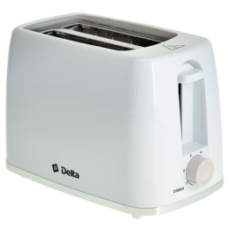 Тостер 650Вт, 6 режимов, белый Delta DL-6901