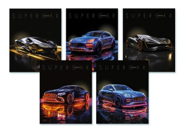 Тетрадь  48 листов Золотое авто С9592-08