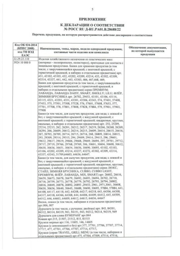 Кружка мерная пластиковая 1л прозрачная Полимербыт С116