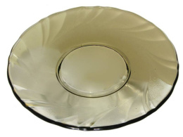 Блюдце стеклянное Alta Marea 160мм дымка Ca del Vetro 62193-01