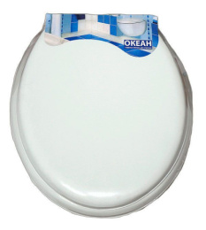 Сиденье для унитаза мягкое Океан, белый Океан 103-312-01