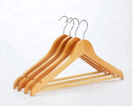 Вешалка - плечики деревянные набор из 3шт. светлое дерево Радужный Дом РД12652