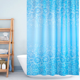 Штора для ванной полиэстер 180х200см Jackline BS-6303