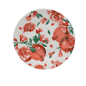 Тарелка фарфоровая мелкая 180мм Гранаты Lavenir тгк7-1001