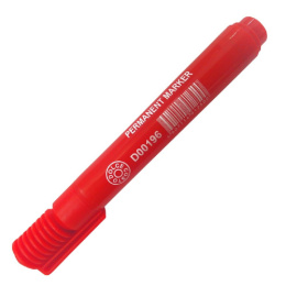 Маркер перманентный красный Dolce Costo 2-5мм 123/285196