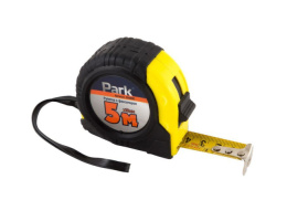 Рулетка  5м х 18мм обрезиненный корпус, с фиксатором Park 006890