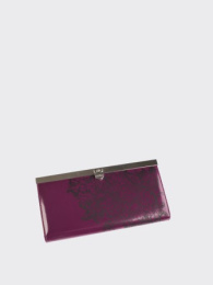 Портмоне женское кожа Гипюр Violet, тиснение PJ.39.-1.violet