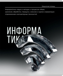 Тетрадь  48 листов П Информатика Самоцвет 48-9895