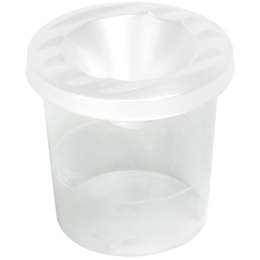 Стакан-непроливайка одно отделение Гамма, белый 10122032