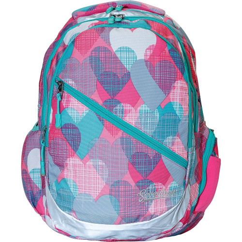 Рюкзак Seventeen Сердечки, эргономичная спинка SVGB-RT5-679
