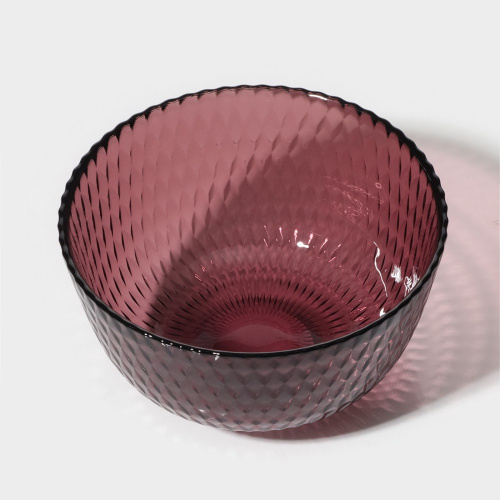 Салатник стеклянный Идиллия 120мм/350мл лилак Luminarc Q1312