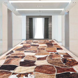 Дорожка ковровая рулонная полиэстер 0,8х15м Baizheng B142-110