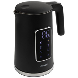 Чайник электрический 1,7л 1850-2200Вт, E-228, нержавеющая сталь, пластик, диск, черный Energy 164164