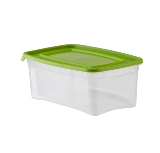 Контейнер для СВЧ пластиковый 1,0л прямоугольный Каскад Полимербыт С570