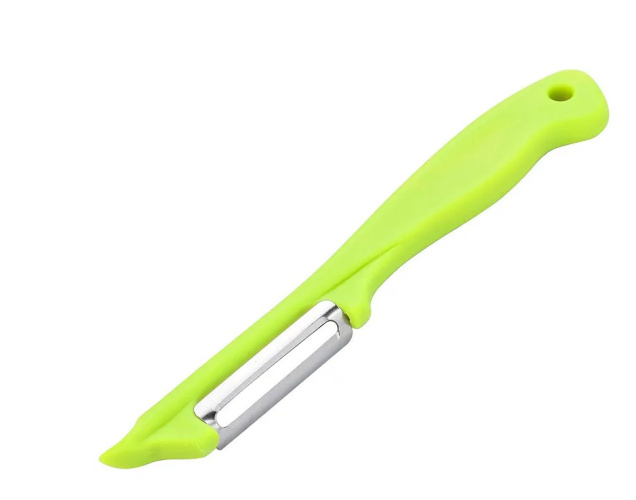Овощечистка из нержавеющей стали вертикальная, пластиковая ручка, Semplice Mallony 008416