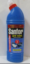Чистящее средство Санфор (Sanfor) для ванн 750 лимонная свежесть