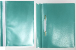 Скоросшиватель пластиковый бирюзовый 0,13/180мкм ПС-200 БИРЮЗОВЫЙ