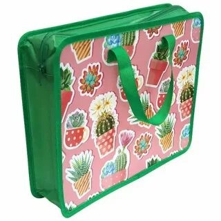 Папка-портфель детский А4 Кактусы 5007