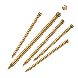 Гвозди вагоночные 1,4х30 (100 г) латунированные 037-1430