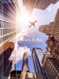 Книжка записная А4  96 листов Небоскребы в лучах, книжный переплет 96-5758