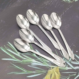 Набор ложек чайных из нержавеющей стали  6шт. Орнамент Радужный Дом РД85950