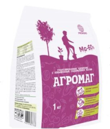 Агромаг 1кг гранулированное удобрение с повышенным содержанием магния Proagro