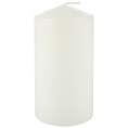 Свеча бочонок 50х100мм Deco, белый Волшебная страна 007888