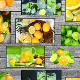 Клеенка столовая на нетканой основе 1,37х20м Grace D81455-2