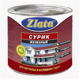 Краска МА-15 ГОСТ сурик  1,8кг Zlata