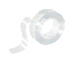 Нано-лента двусторонняя клейкая многоразовая 20мм х 5м, прозрачная Park 103911