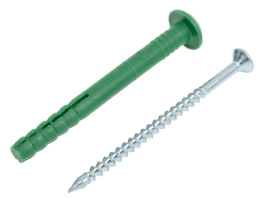 Дюбель-гвоздь(винт) SMK 6*60 д/быст.монт. (100шт.) 18-660С