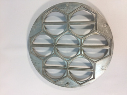 Вареничница алюминиевая круглая 3198