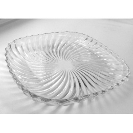 Блюдо стеклянное квадратное Санта (Santa) 240мм, в п/у Kaveh 1157