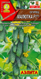Огурец Малютка F1 10шт. цветной пакет Аэлита