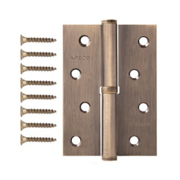 Петля врезная Apecs 100х70-B-Steel-AB-L левая, бронза Apecs 15237