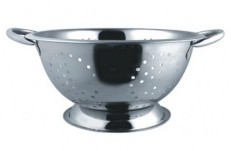 Дуршлаг из нержавеющей стали на ножке с ручками d-26см Gaurav udyog HE4402-26