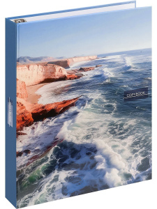 Папка на 4-х кольцах А5 Красивое побережье ПК-9002