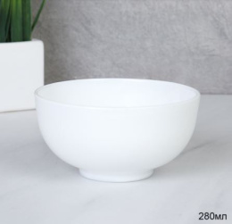 Пиала стеклокерамическая 110мм/280мл Луна, белый White Lily LY40 (white)/751410