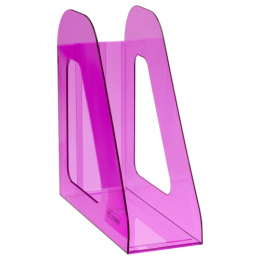 Вертикальный накопитель  90мм Стамм Фаворит, тонированный фиолетовый ЛТВ-31556