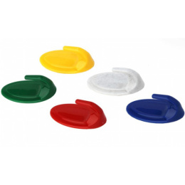 Крючки пластиковые набор 10шт. на самоклеящейся основе Овальчик Idea М2231