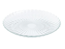 Тарелка стеклянная Магия мелкая 196мм ОСЗ 24с2399