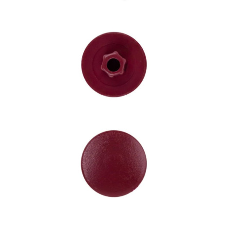 Заглушка на конфирмат универсальная (бордо) 079-101