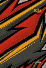 Блокнот А5  40 листов Яркие штрихи, гребень С4172-39