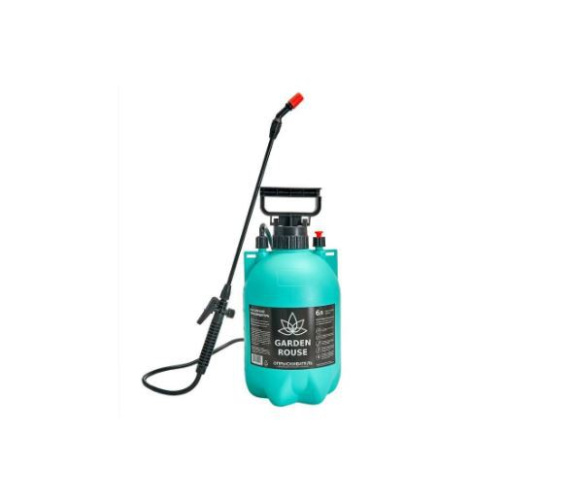 Опрыскиватель помповый пластиковый  6л бирюзовый Garden Rouse