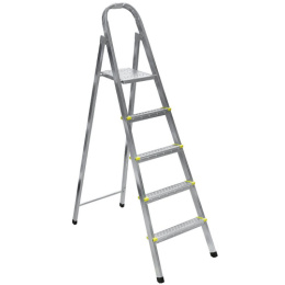 Стремянка металлическая  5 ступеней (0,95м) широкие Step Amigo