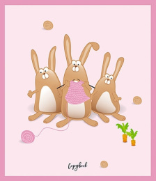 Тетрадь  48 листов Семейка зайцев С3614-44