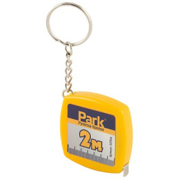 Рулетка-брелок  2м пластиковый корпус Park 007644
