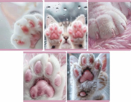 Тетрадь  48 листов Lamark Лапки 128/00134983  4824-33