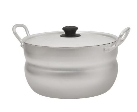 Кастрюля алюминиевая  8,0л Калитва 1080